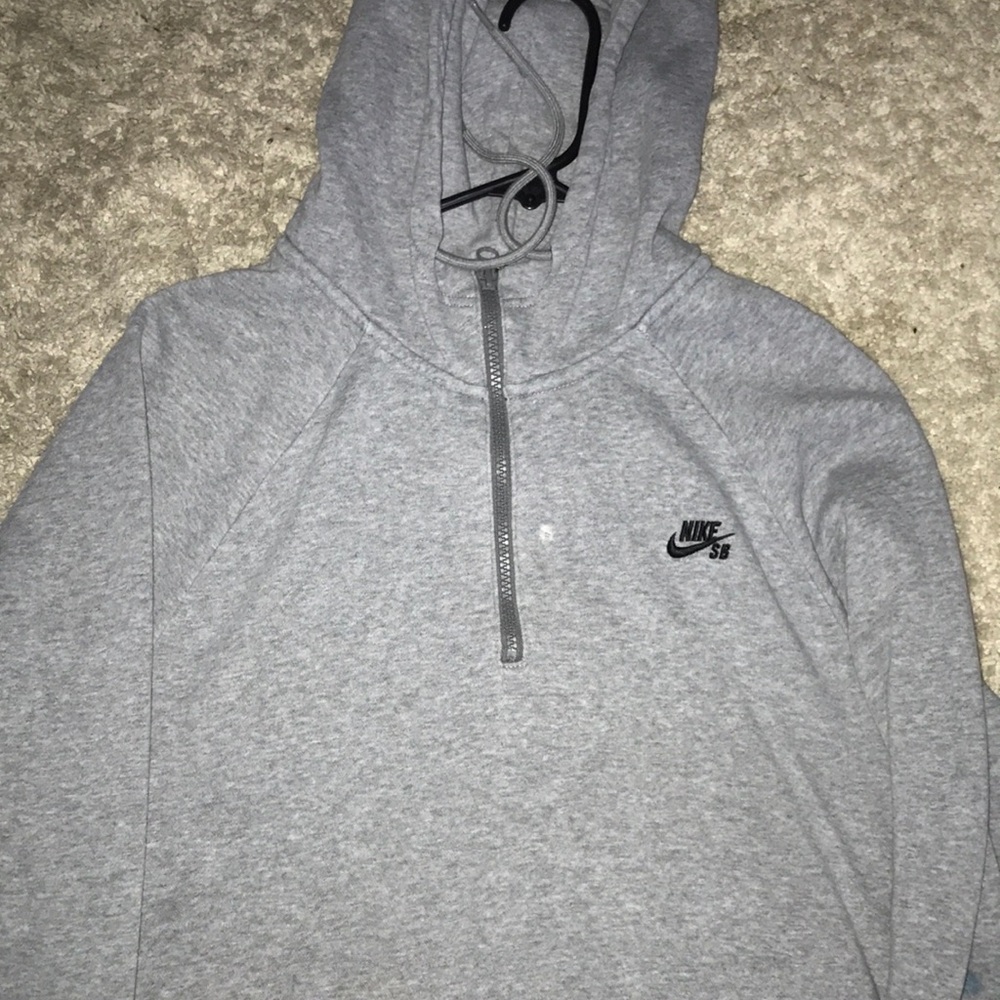 XL grey Nike hoodie, good condition